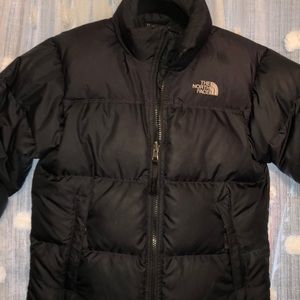 North Face boys black jacket